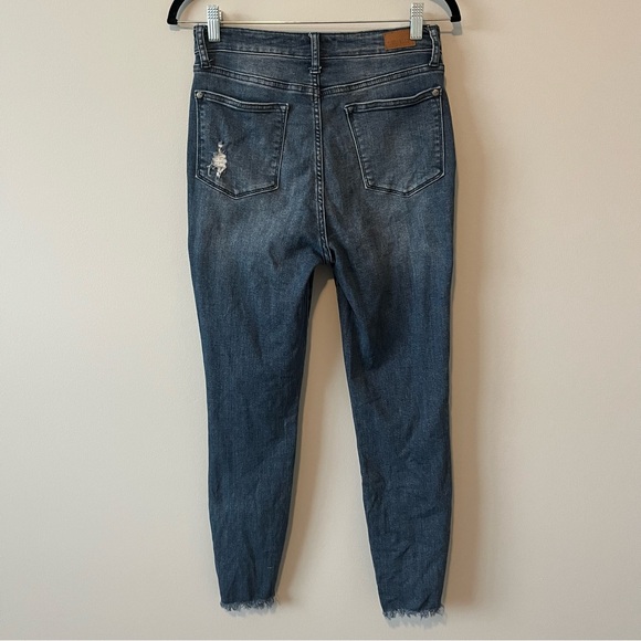 Judy Blue Skinny Distressed Jeans - Picture 6 of 8